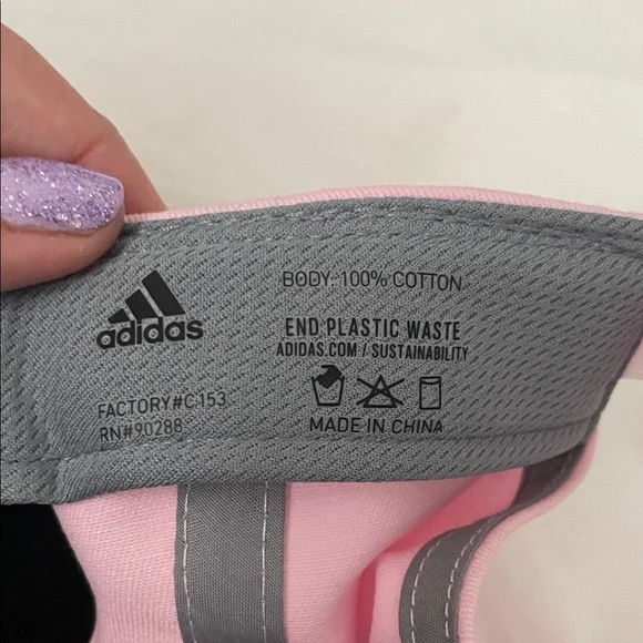 Adidas Women’s Light Pink Hat - Picture 4 of 5